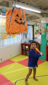 英語幼稚園のハロウィン仮装イベント